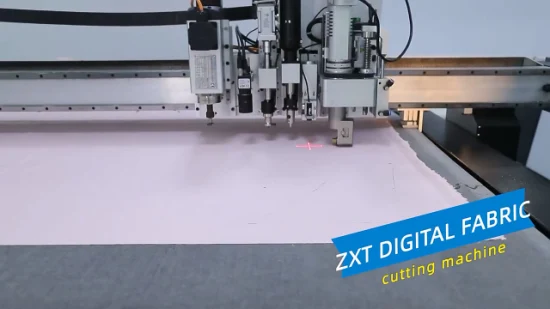 Cuchillo de vibración CNC digital inteligente Máquina automática de corte de telas y textiles Prendas de vestir Material Patrón Marcado Cortador Plotter Precio de fábrica