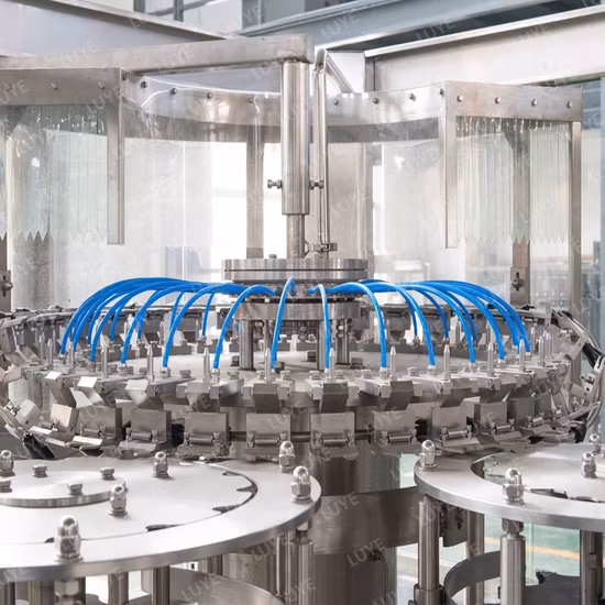 Línea automática de producción de agua potable para botellas de PET 3 en 1, maquinaria para lavado, llenado y tapado de bebidas, máquina embotelladora y sellado de llenado de agua pura mineral